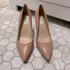 LK Bennett Foret Pointed Toe Pump in Trench Nappa in Great condition.